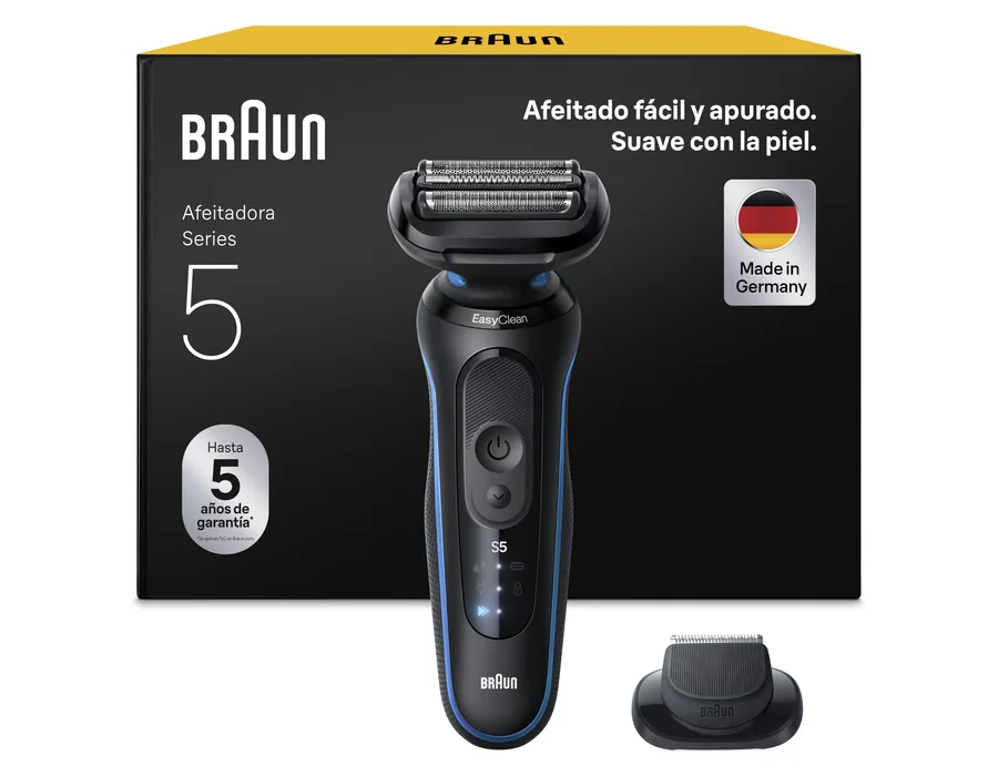 Braun Series 5 Afeitadora Eléctrica Hombre, 52-B1200SI,Azul