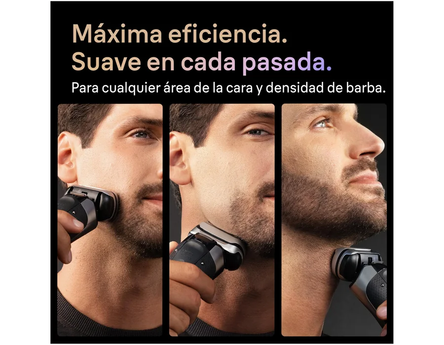 Braun Series 9 Pro+ Afeitadora Eléctrica Hombre, 9677CCE, Plata foto 3