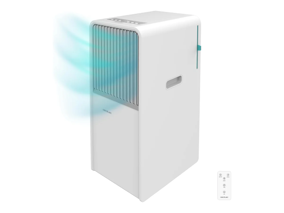 Cecotec Aire Acondicionado Portátil con Mando a Distancia ForceClima 7150 Style. 7000 BTU - 1750…