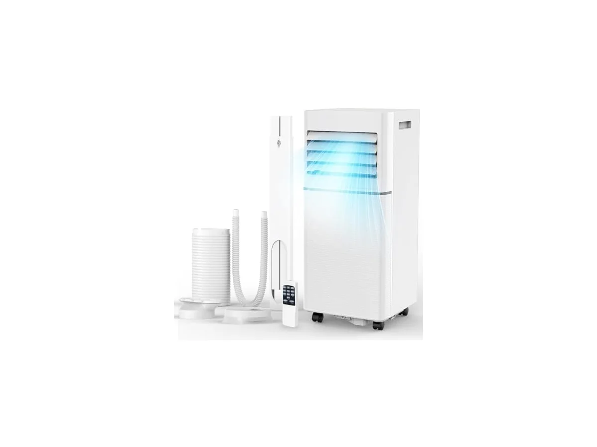 Electactic Climatizador portátil 10000 BTU silencioso para dormitorio, oficina y espacios pequeños,…