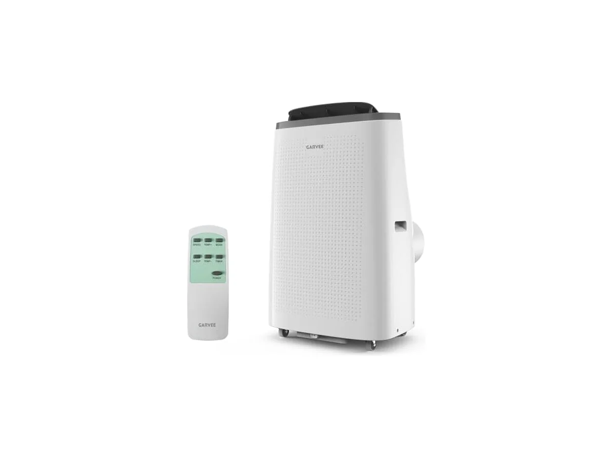 Garvee 14000 BTU Portable Air Condit - Refrigeración, deshumidificación y ventilador 3 en 1 para…