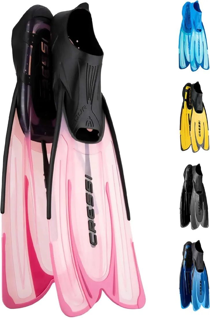 Cressi Agua Short, Aletas de Snorkeling Unisex Adulto foto 2