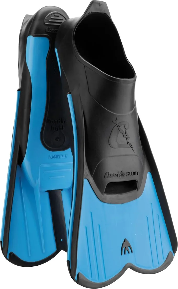 CRESSI Light Short Fins Aletas Cortas de Entrenamiento y Natación, Unisex-Youth