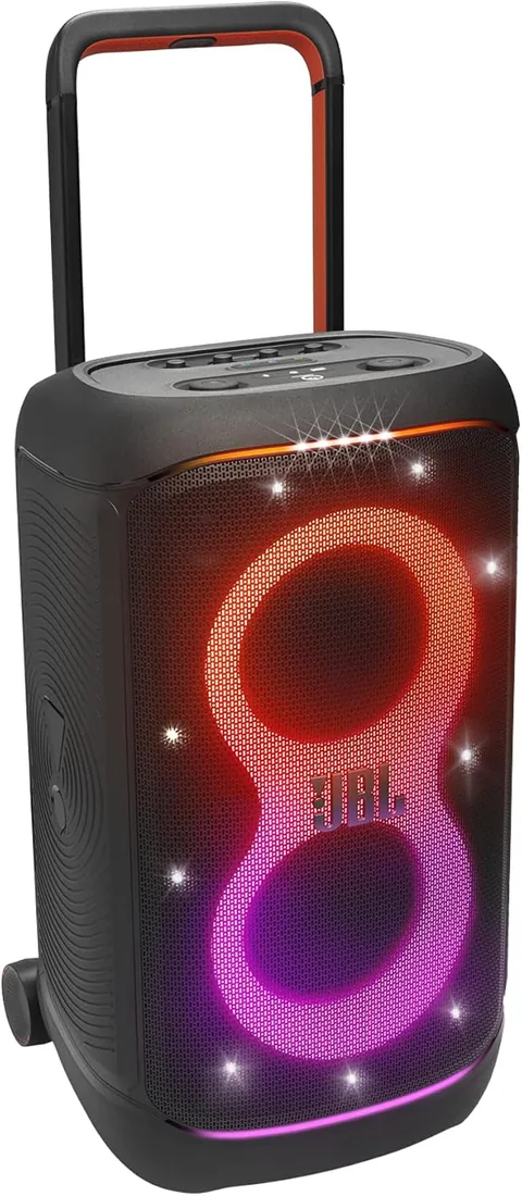 JBL Partybox 520, Altavoz Inalámbrico Bluetooth, Negro | 15h de Autonomía, Espectáculo de Luces, IPX4, Compatible con Varios Altavoces, AI Sound Boost, Entrada para Micrófono foto 2