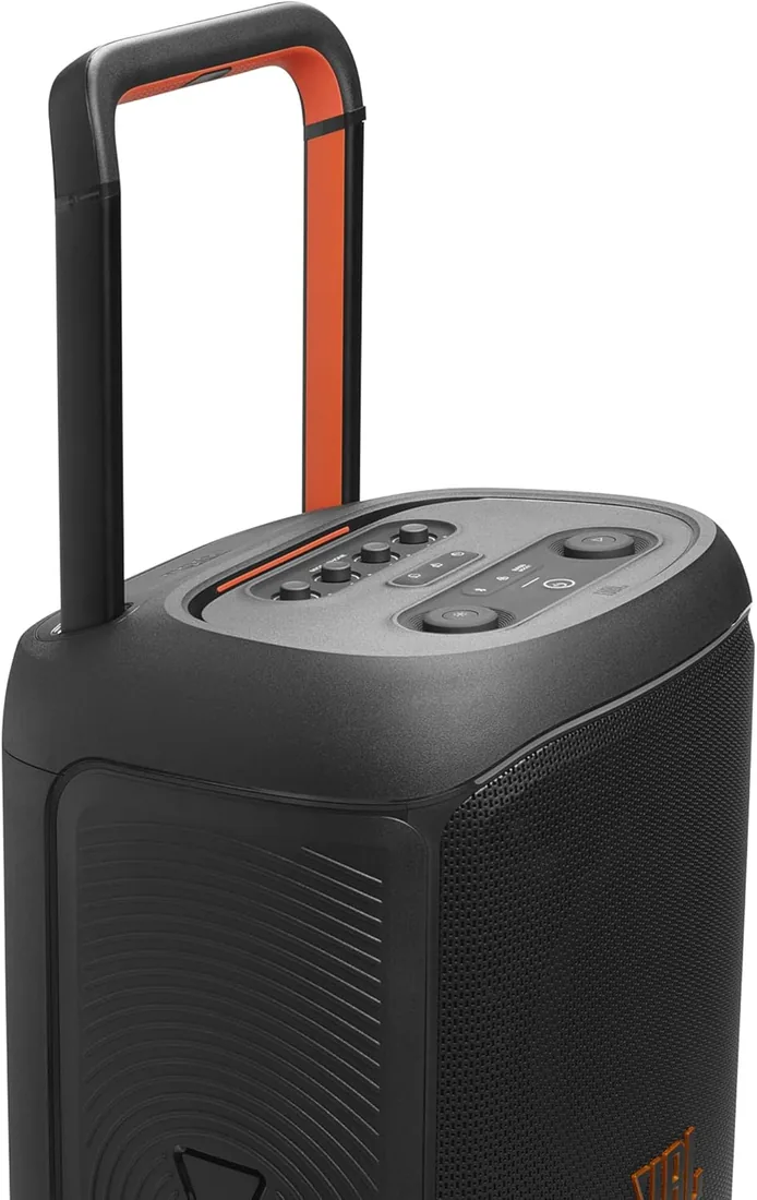 JBL Partybox 520, Altavoz Inalámbrico Bluetooth, Negro | 15h de Autonomía, Espectáculo de Luces, IPX4, Compatible con Varios Altavoces, AI Sound Boost, Entrada para Micrófono foto 3