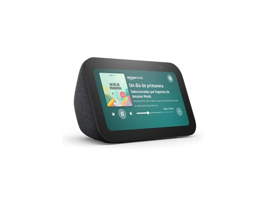 Echo Show 5 (Última generación) | Pantalla táctil inteligente diseñada para controlar tus dispositivos de Hogar digital y más | Antracita, con Acceso Anticipado a Alexa+
