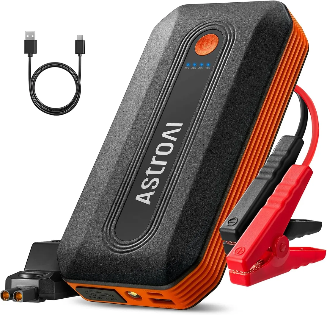 AstroAI B8 Arrancador de Baterias de Coche Portatil 12V Potente foto 2