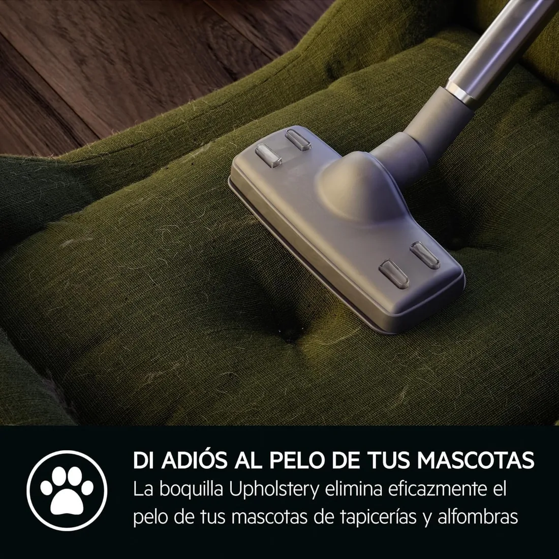 AEG Aspiradora de Trineo 850W 3,5 L AB61C2DBS Azul | 850 w, 3,5 l, aspirador con bolsa, color azul foto 3