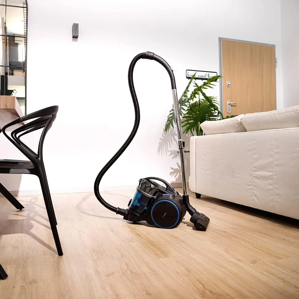 Cecotec Aspirador de Trineo sin Bolsa Conga Rockstar Multicyclonic XXL Animal. 800 W, Multiciclónico, 20 kPa, 4 L, Filtros de Alta Eficiencia, Tubo Telescópico, Accesorio Mascotas, Radio 9m foto 2