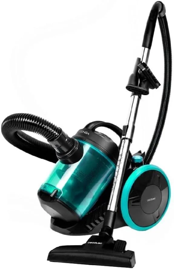 Cecotec Aspirador de Trineo sin Bolsa Conga Rockstar Multicyclonic XXL Animal. 800 W, Multiciclónico, 20 kPa, 4 L, Filtros de Alta Eficiencia, Tubo Telescópico, Accesorio Mascotas, Radio 9m foto 3