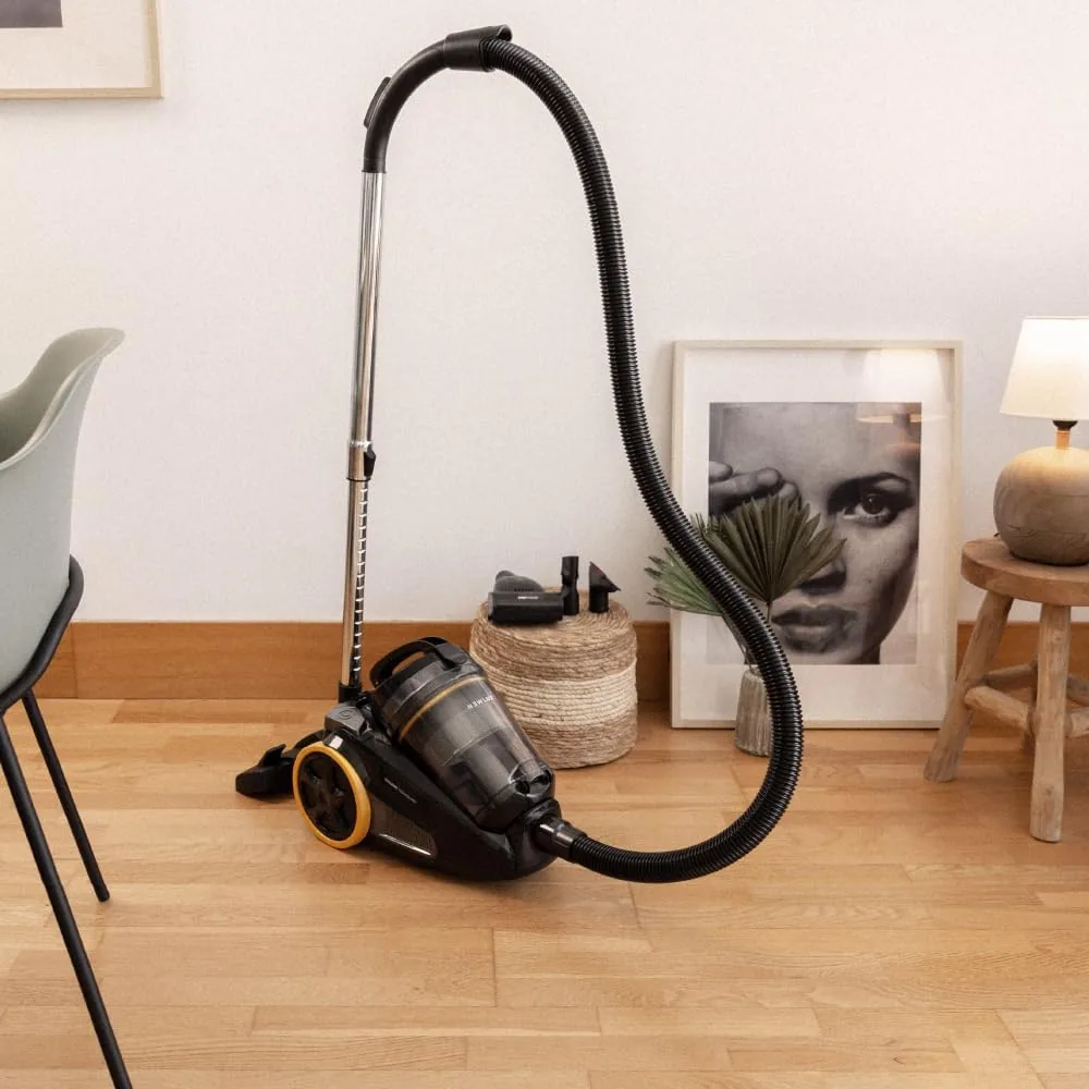 Newlux - Aspiradora sin Bolsa Potente (20Kpa) InfinityPower V4500 con Sist. Ciclónico, Depósito 3L XXL, Filtro HEPA 13 y 6 Fases de filtrado | Cepillo Rotativo de Animales | Potencia Regulable foto 2
