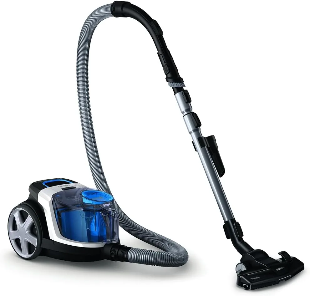 PHILIPS PowerPro Compact Aspiradora sin Bolsa, 900 W, 1,5L, PowerCyclone 5 | Aspiradora 900 W, filtro HEPA H13 , PowerCyclone 5, boquilla TriActive, ligera y antialérgica (FC9332/09) foto 2