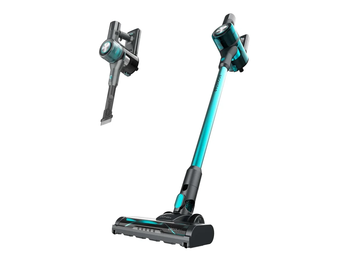 Cecotec Aspiradora Escoba sin Cable Conga Rockstar P50 X-Treme. 80AW, 20000Pa, Motor BDLC con 265W,…