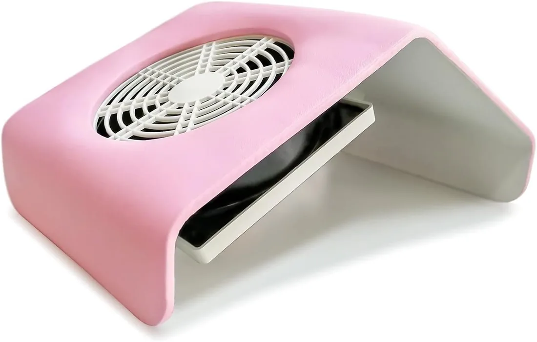 Aspiradores de Polvo para Uñas, Succión Colector de Polvo, Aparatos Eléctricos Profesional para Manicura y Pedicura