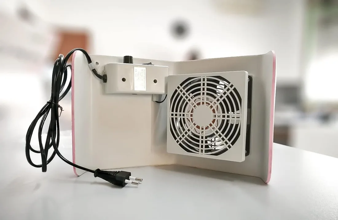 Aspiradores de Polvo para Uñas, Succión Colector de Polvo, Aparatos Eléctricos Profesional para Manicura y Pedicura foto 3