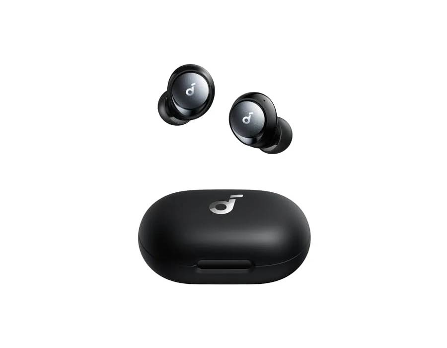 Soundcore by Anker Space A40 Auriculares Inalámbricos Bluetooth Cancelación Ruido Activa Adaptativo, 50H Reproducción Total, Hi-Res Sonido LDAC, Ajuste Cómodo, 6 Mics, Carga inalám foto 2