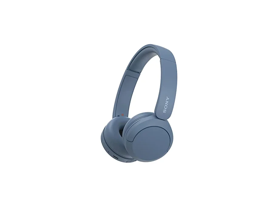 Sony WH-CH520 Auriculares de diadema inalámbricos Bluetooth, diseño ligero, 50 h de batería, carga rápida, ecualizador, llamadas nítidas, iOS y Android - Azul foto 2