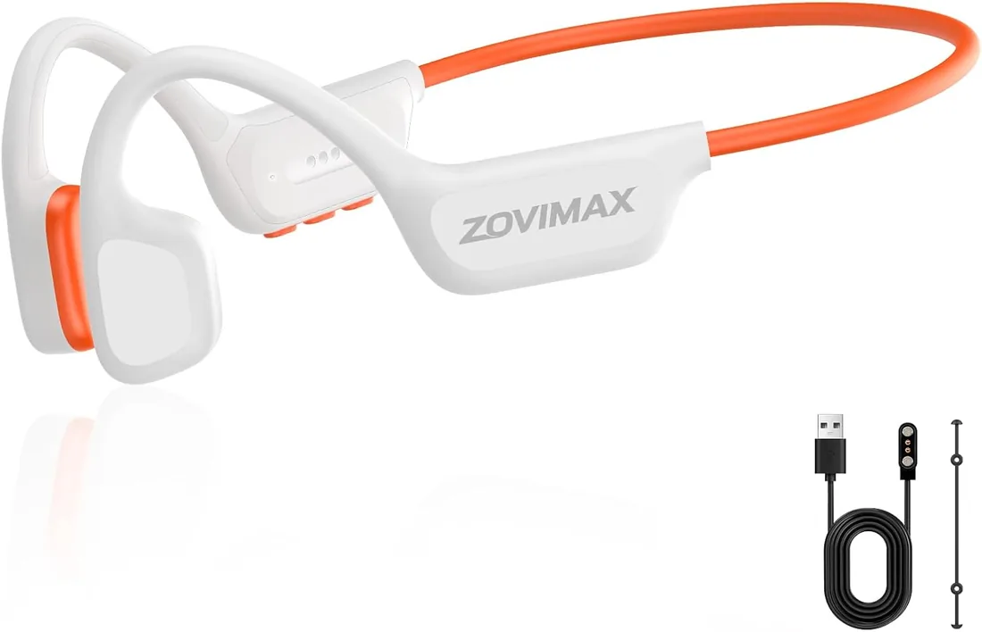 Auriculares Conducción Ósea Natación, IPX8, Bluetooth 6.0, MP3 8 GB foto 3