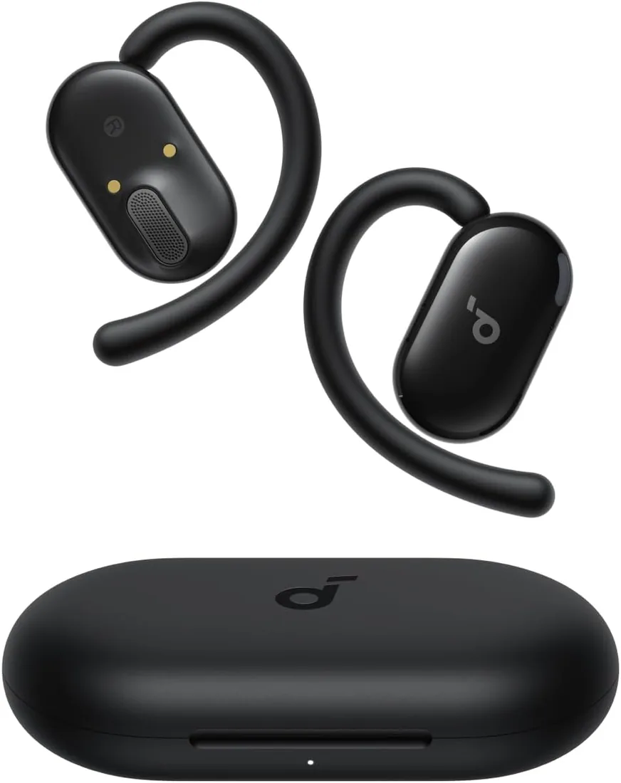 Soundcore Anker V20i Auriculares Open-Ear, Ganchos Ajustables para Orejas