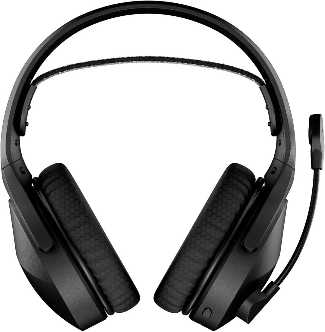 HyperX Cloud Jet - Auriculares Gaming inalámbricos, Dual Bluetooth + dongle USB, Mic Monitoring/sidetone Siempre Activo, 25h de batería, para PC/PS5/Nintendo Switch/Móvil, Negro foto 3