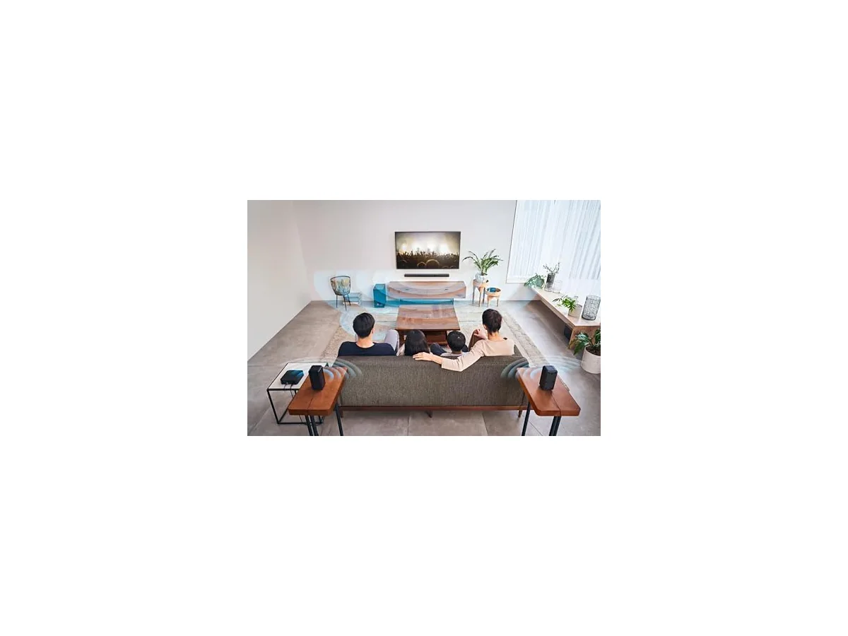 Sony HT-S40R - Barra de Sonido 5.1 (Sistema de Cine en Casa, Altavoces Traseros Inalámbricos, 600 W,… foto 2