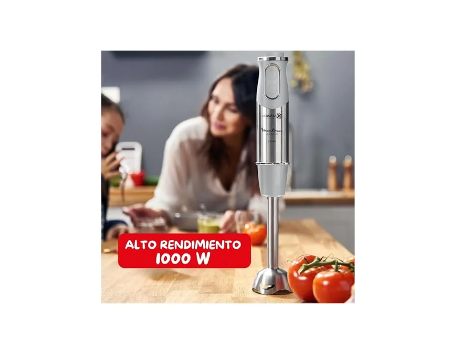 Moulinex QuickChef, Batidora Mano 1000W 10 Velocidades Vaso Medidor foto 3