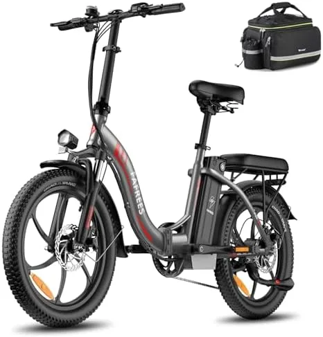 Fafrees F20 Bicicleta Eléctrica Plegable Fat Bike 20", Batería 648 Wh