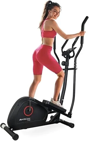 Mobiclinic, Bicicleta elíptica, 8 Niveles de Resistencia, Pantalla LCD, hasta 100 kgs, Modelo Atlas, Agarre Acolchado, Pedales Antideslizantes, Rueda 4kgs, Fitness en casa foto 3