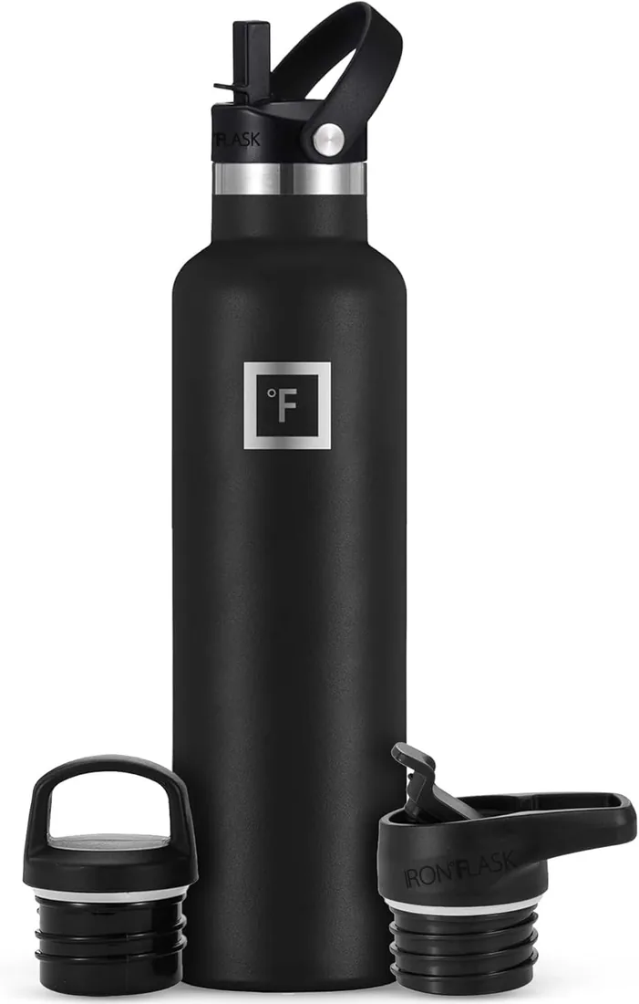 Botella Agua Acero Inoxidable - 710/950 ml - Botella Termica Agua Fría - Cantimplora Aislada Doble Pared sin BPA - Garrafa Termo Gym Gimnasio Senderismo Niños - Water Bottle