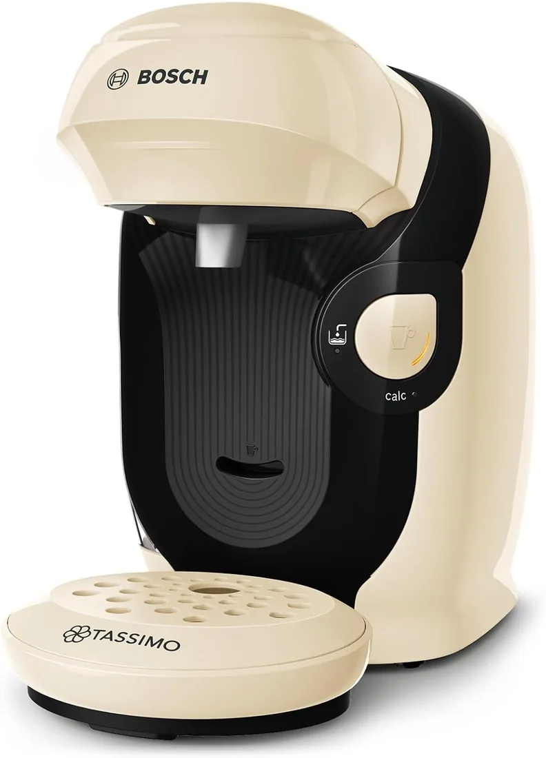 Bosch - Cafetera multibebida Tassimo Happy Friendly, Hasta 70 bebidas, OneTouch, Preparación individual, Diseño compacto, Intellibrew, Crema, TAS117E foto 3