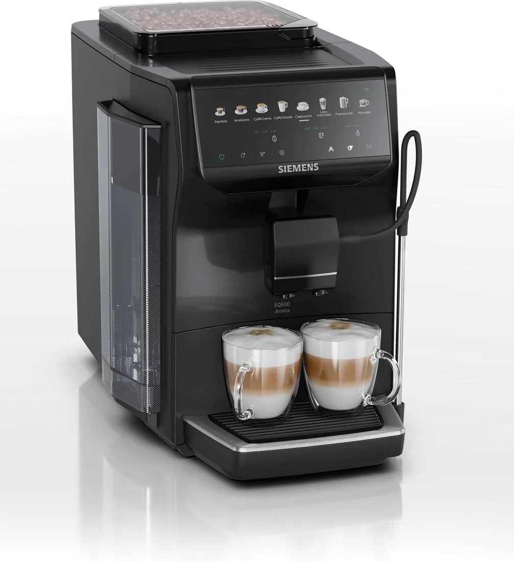 Siemens EQ500 TP553E19 Cafetera Superautomática con App