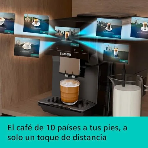 SIEMENS EQ700 iAroma TP725E01 Cafetera Superautomática con App foto 3