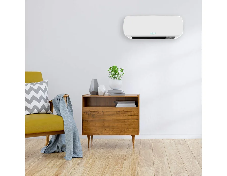 Cecotec Calefactor Eléctrico Bajo Consumo Cerámico Ready Warm 5200 Box Ceramic. 2000 W, Pantalla Digital, IPX2, Temporizador, 3 Modos, Protección sobrecalentamiento, Mando a distan foto 3