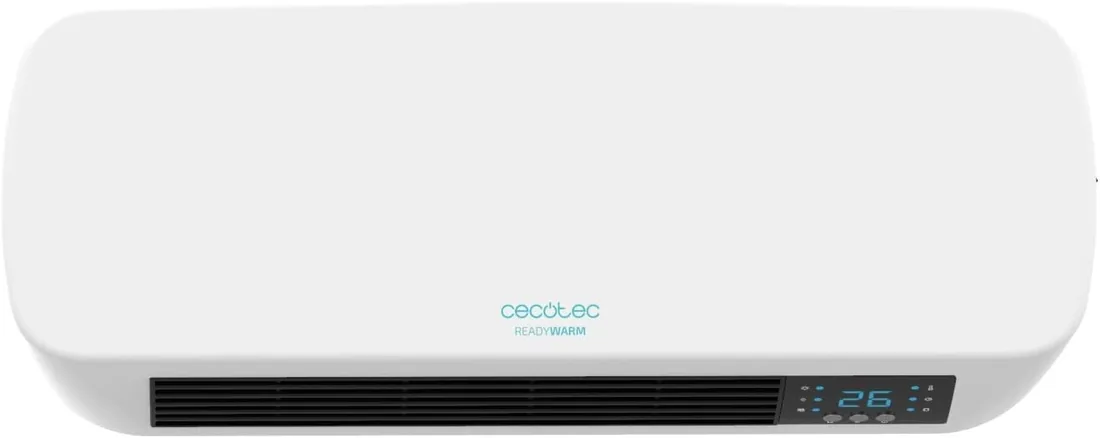 Cecotec Calefactor Eléctrico Bajo Consumo Cerámico Ready Warm 5200 Box Ceramic. 2000 W, Pantalla Digital, IPX2, Temporizador, 3 Modos, Protección sobrecalentamiento, Mando a distancia foto 3