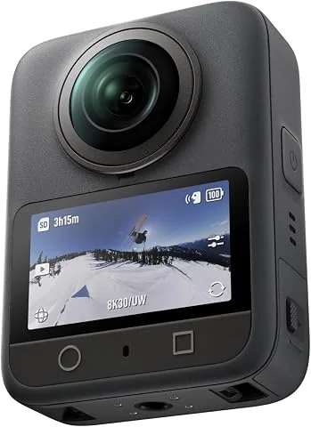 Pack Estándar dji Osmo 360, Cámara Deportiva 360 | Imagen 360° de 1 pulgada, video 360° en 8K nativo,
