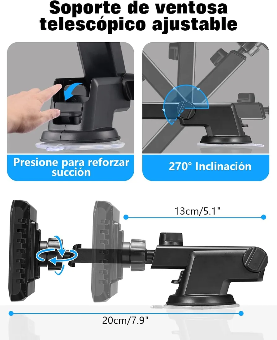 Zacro Cámara Bebé Asiento Trasero HD 1080P - Espejo Retrovisor Bebé Coche Pantalla 4.3'' - Monitores de Bebé para Coche con Función de Visión Nocturna, Ángulo de Visión Amplio foto 3