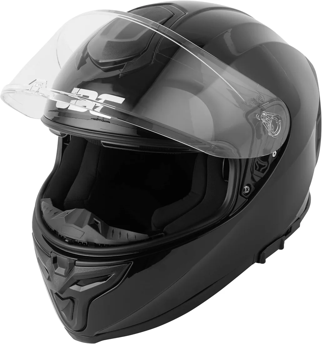 JDC Casco de Moto Integral - Doble Visera Retráctil ECE 22.06 - Sabre foto 3