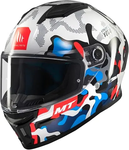 MT Helmets Stinger 2 – Casco Moto Integral Deportivo con Pantalla Antivaho Compatible con Pinlock, Visor Solar Full Vision, Interior Lavable y Calota HIRP | Homologado ECE 22.06 & DOT foto 2