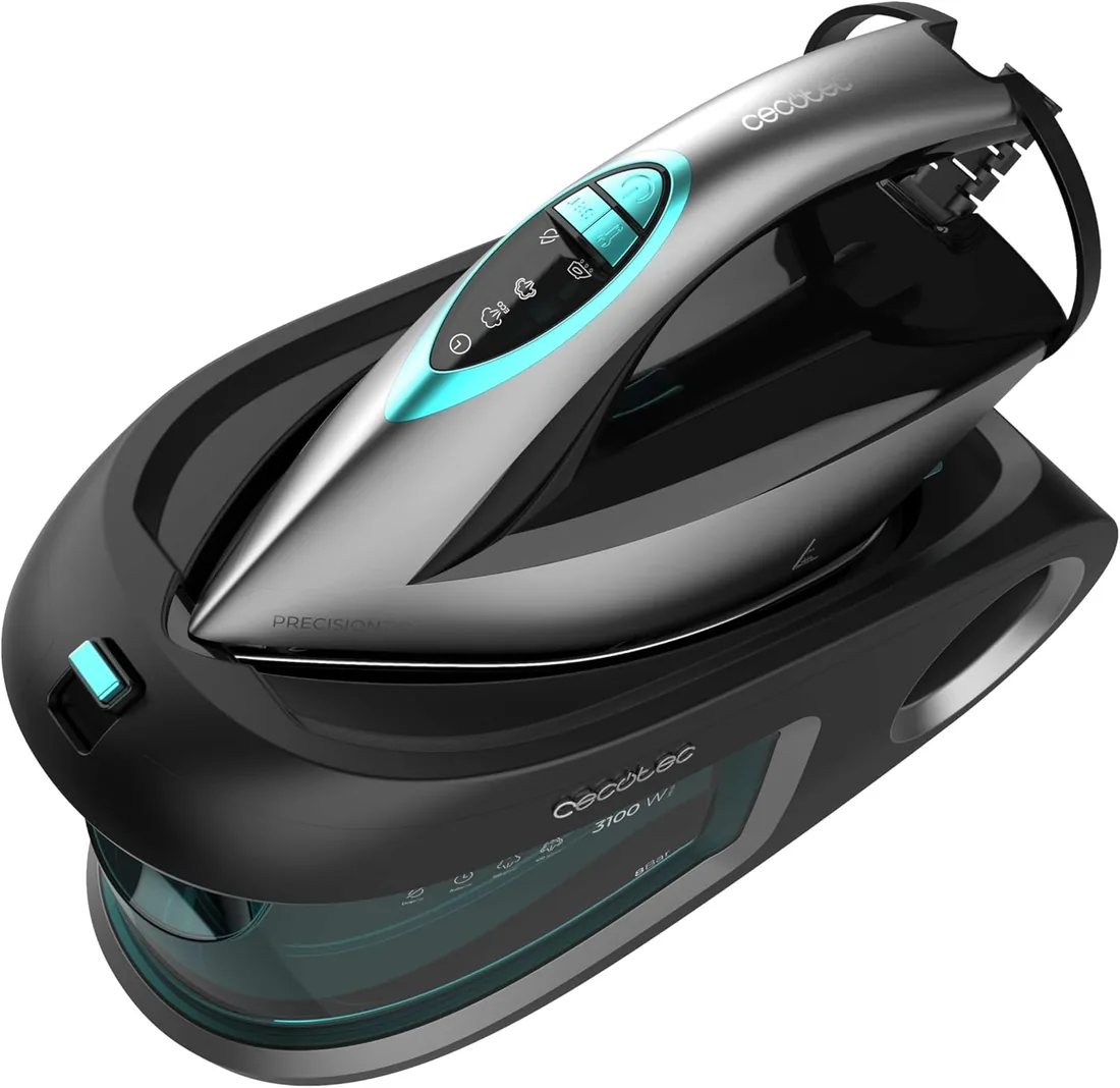 Cecotec Centro de Planchado Horizontal IronHero 3200 Steam Station. 3200W, 8 Bares, Vapor continuo 150g/min, Golpe de Vapor 420g/min, Suela Turbo Slide, Auto Off, Cyclo Clean, Filtro Antical foto 3