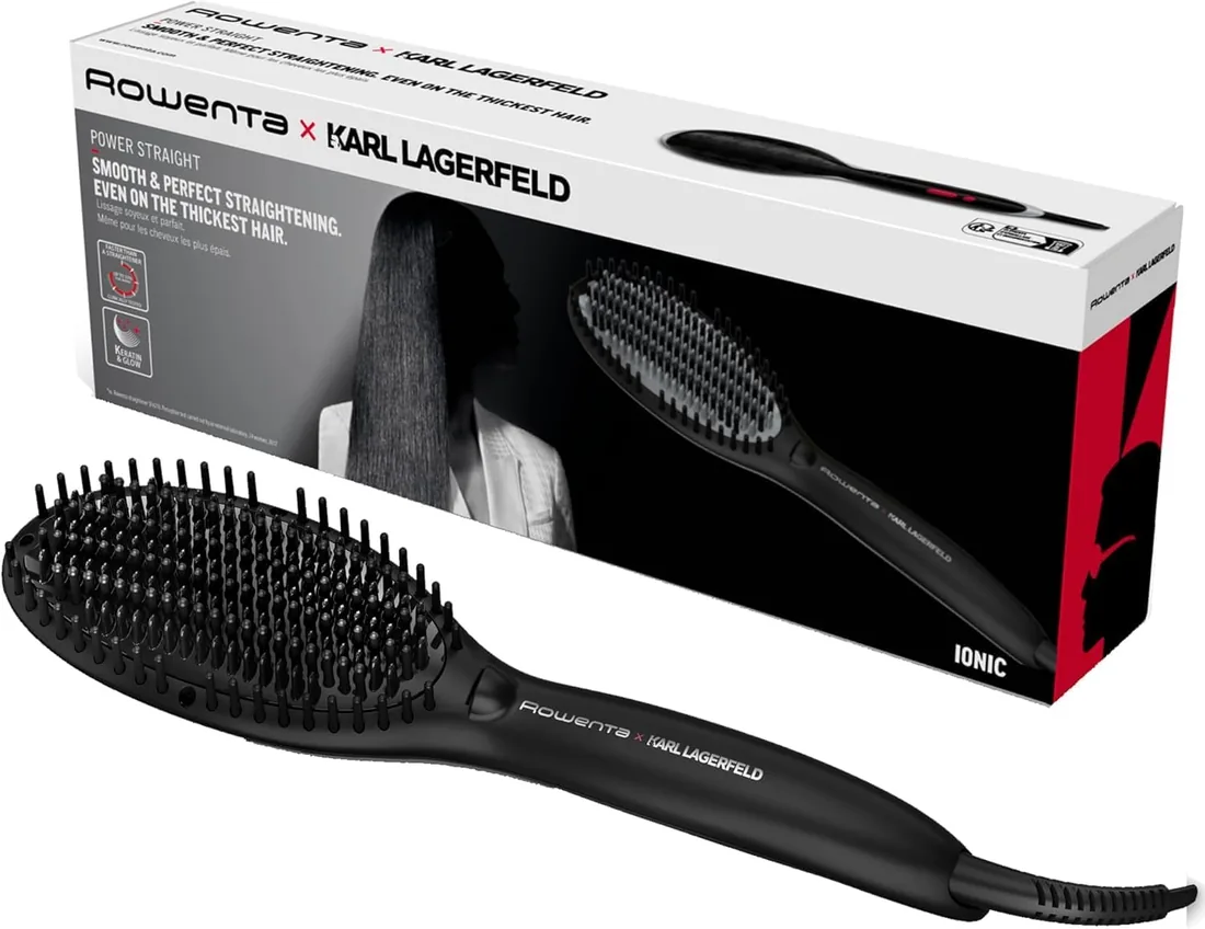 Rowenta Powerstraight, cepillo alisador, revestimiento cerámico CF582L foto 3