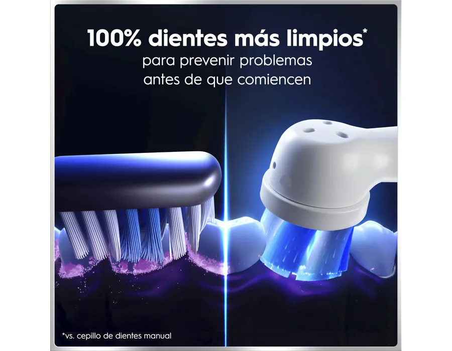 Oral-B iO 6 Cepillo de Dientes Eléctrico con 3 Cabezales, Gris foto 3