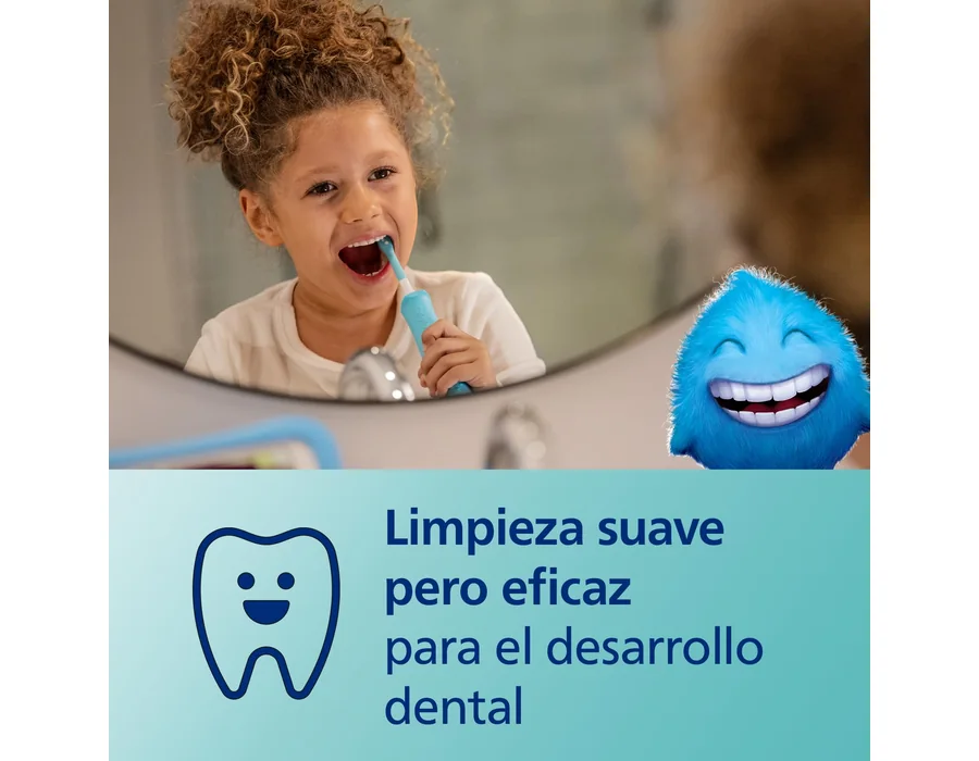 Cepillo de dientes eléctrico sónico Philips Sonicare for Kids (modelo HX6322/04) foto 2