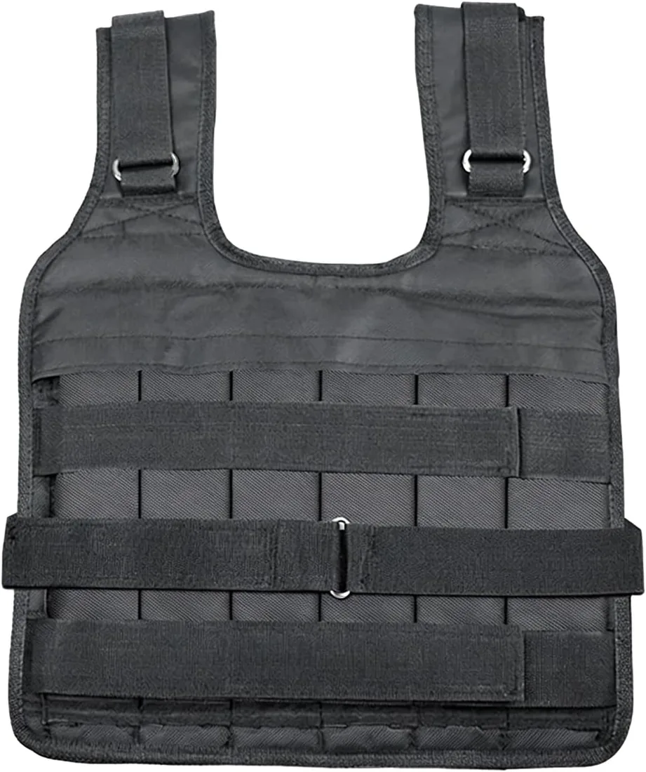 Chaleco de peso ajustable, 2,2 a 110 libras Chaleco de entrenamiento ajustable | Para fitness, entrenamiento de fuerza y resistencia, versátil para correr, baloncesto y artes marciales