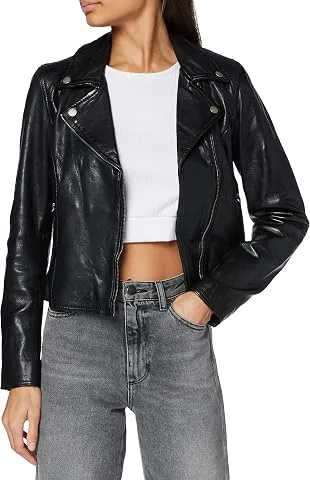 Bali-fn Sc Chaqueta de cuero Mujer