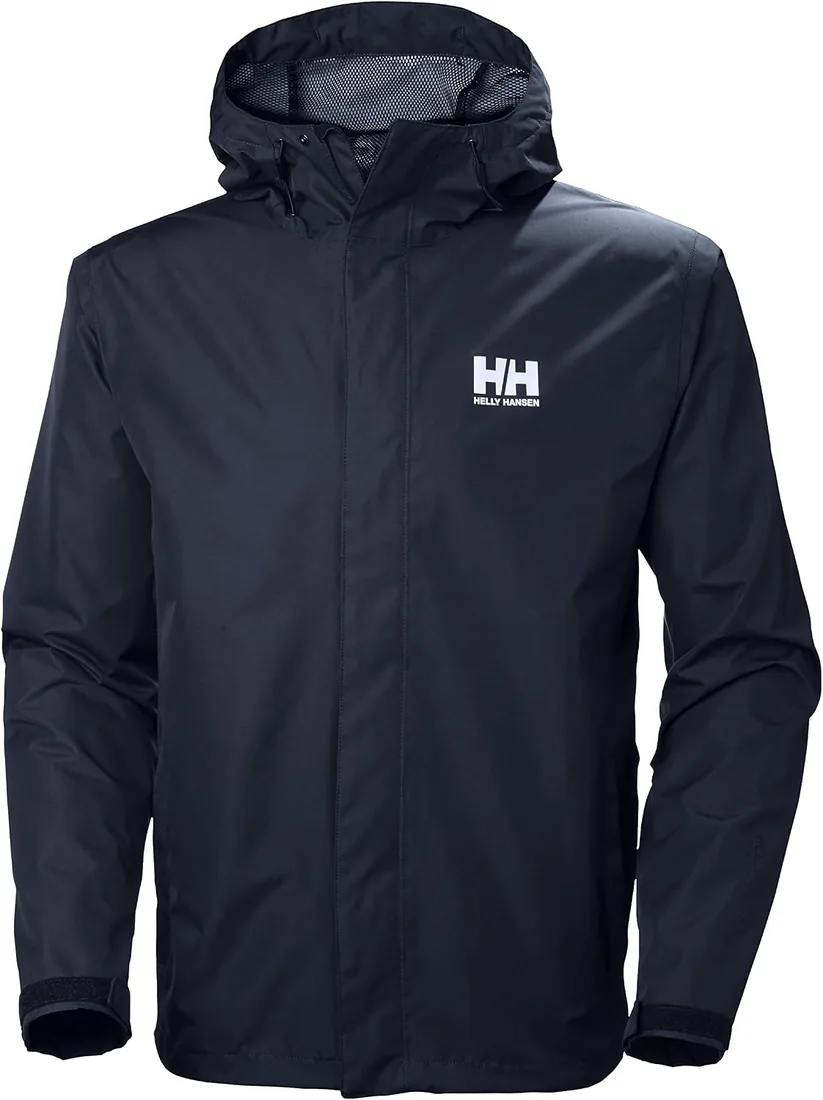 Hombre Chaqueta Impermeable Seven J