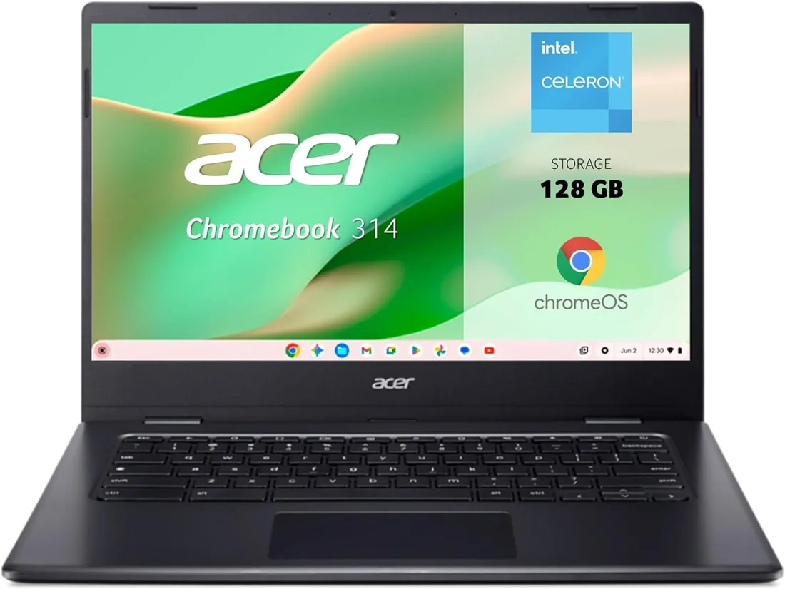 Acer Chromebook 314, Portátil 14" FullHD, Intel N4500, 8GB RAM, 128GB SSD foto 2