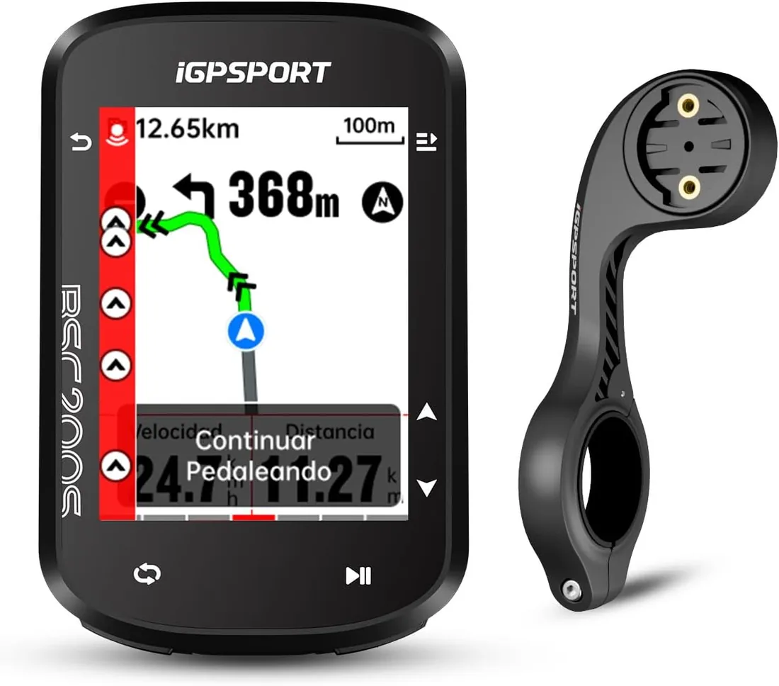 iGPSPORT BSC200S GPS Bicicleta con M80 Soporte