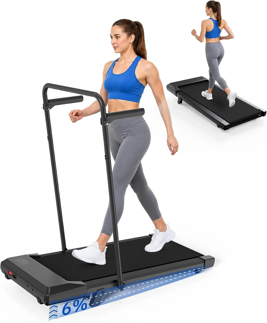 Superun Cinta de Correr con Inclinación, 2,5-3 CV, 1-12km/h, Control App