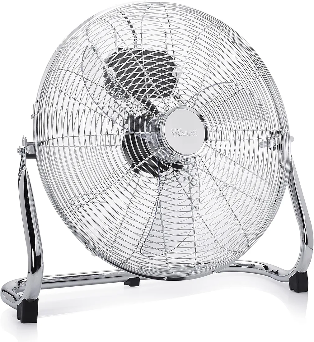 Tristar Ventilador de suelo - Alta velocidad - 40 centímetros de diámetro - 3 ajustes de velocidad - Ángulo ajustable 130° - 62,17 dB - VE-5936