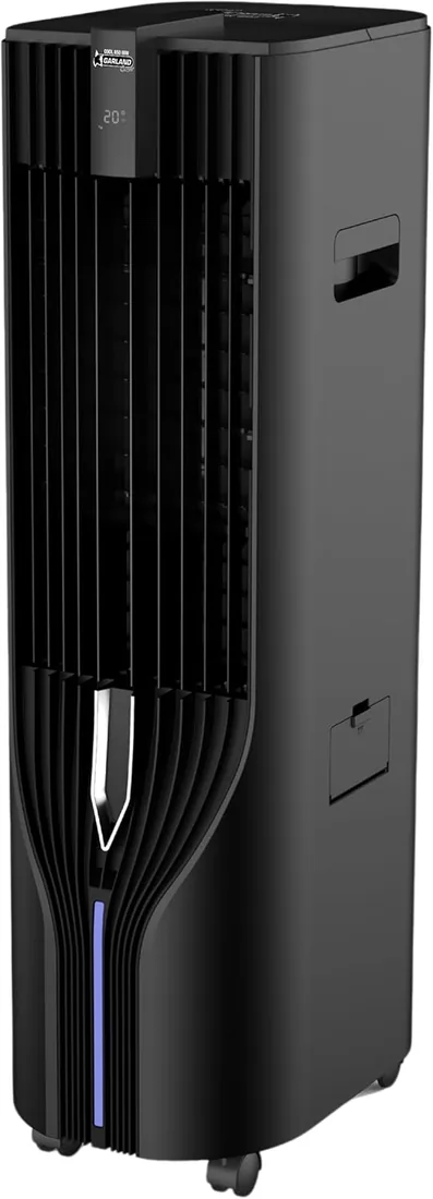 GARLAND COOL 850 Climatizador Evaporativo Portátil | 70W, Depósito 17L, 800 m³/h, Silencioso, Bajo Consumo, con Batería